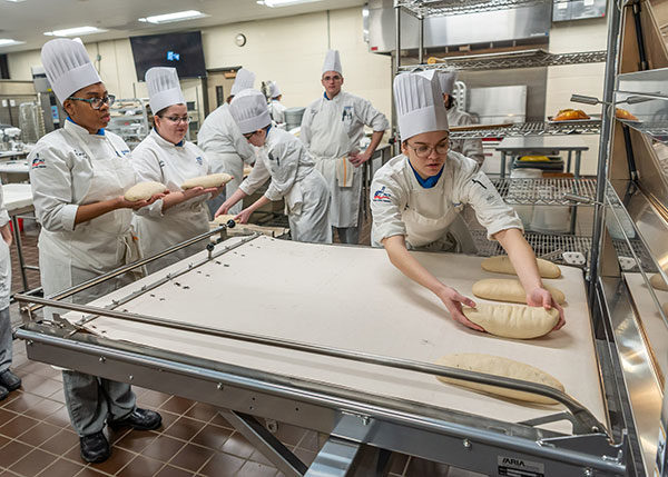 Hands-on learning for Pennsylvania College of Technology’s three-semester associate degree and new 12-month professional baking certificate will take place in a lab equipped with industry-standard equipment.