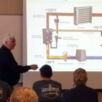 Bernard Servello, technical training specialist for Emerson, explains compressor cooling.