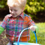 Sunlight kisses the golden hair of a happy hunter.