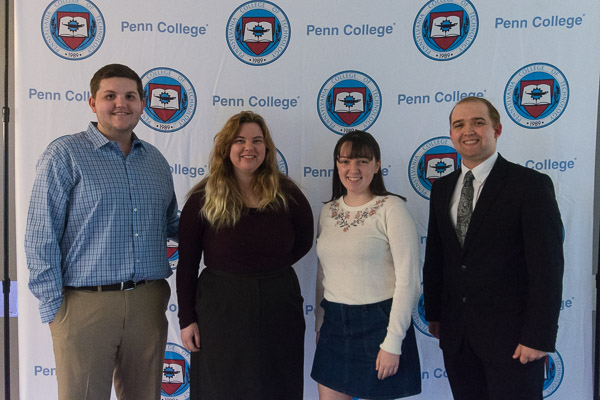 One of the newest campus organizations is the Penn College Pep Band, whose members spread school spirit through music.