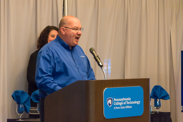 Omega Delta Sigma's Chet Beaver, last year's award-winning adviser, returns for Wednesday's festivities.