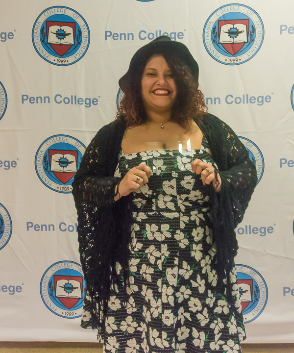 A 2018 baking and pastry arts alumna, Sataella – Student Leader of the Year – is an applied management student from Guaynabo, Puerto Rico. 