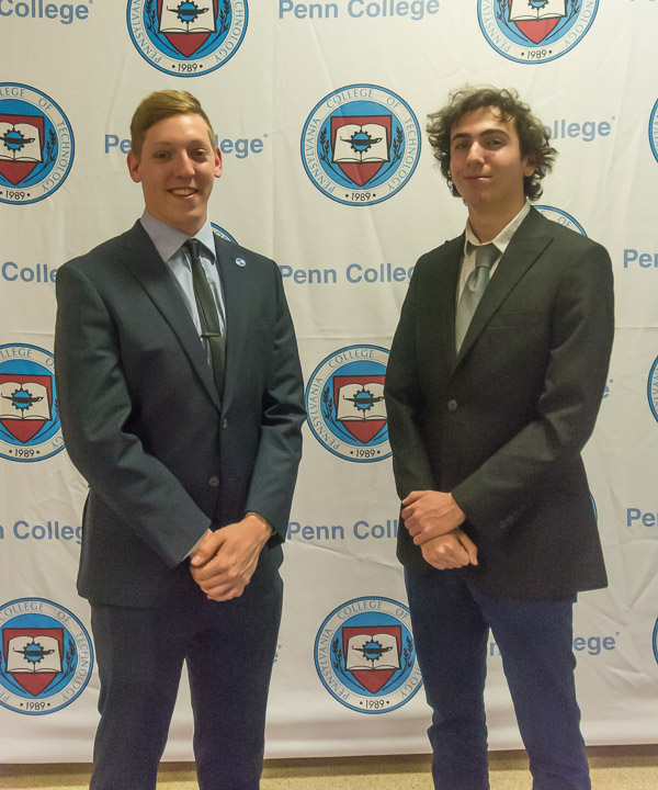 ... sets up this presidential portrait.