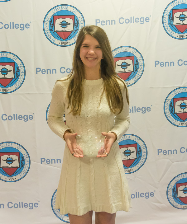 Jordan M. Scott, the year's top Student Government Association senator, represents the School of Construction & Design Technologies.