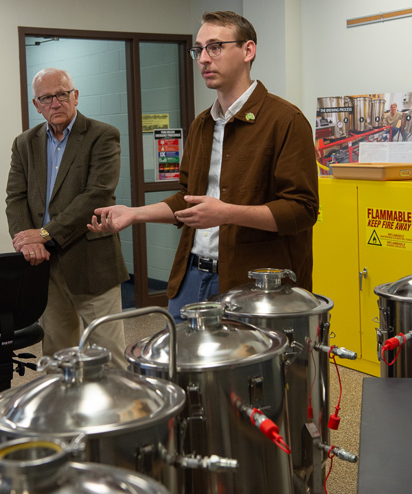 Yaw listens to William B. Ernst-Wingfield, a near-graduate in brewing and fermentation science, as he discusses the art and science of brewing.