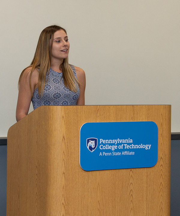 Stevie A. Petrison, a senior in sport and event management from Landenberg, offers a student perspective. 