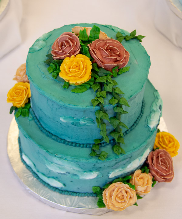 A cake by Claudia M. Walling, of Williamsport