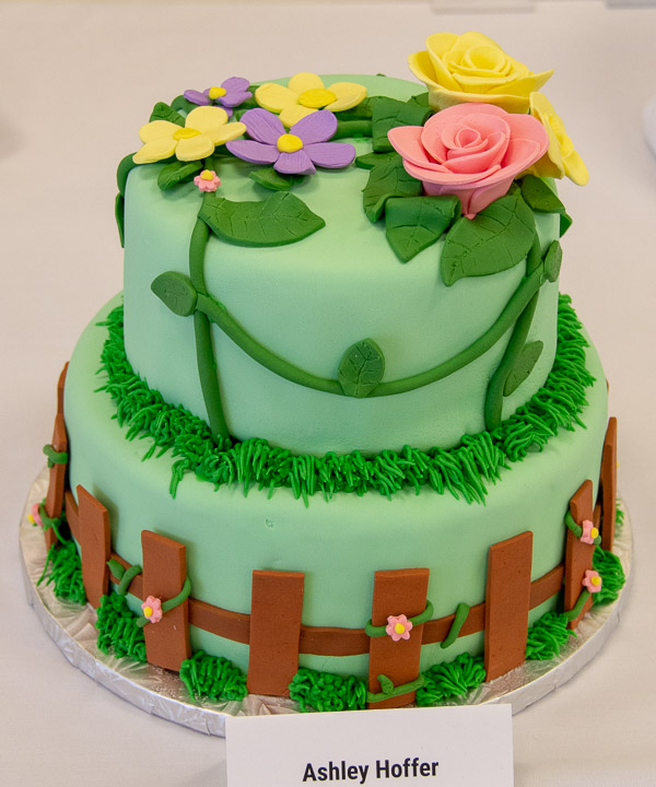 A spring-inspired cake from Ashley L. Hoffer, of Manheim