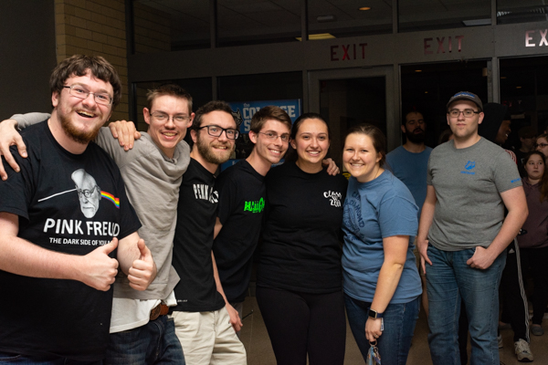 As the semester draws to a close, campus friendships are celebrated.