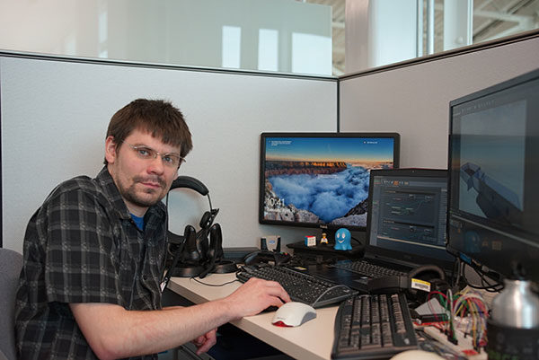 Penn College alumnus Steven P. Fantaske, formerly of State College, works as an Unreal Engine 4 virtual reality developer for the National Institute of Standards and Technology in Boulder, Colorado. The NIST promotes U.S. innovation and industrial competitiveness.
