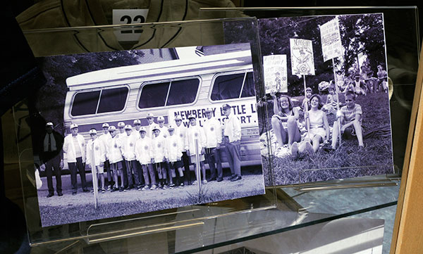 Nostalgia abounds from station to station, including these historical photos of the Newberry Little League and its followers.