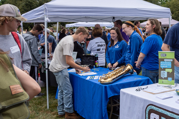 ... or the newly formed Penn College Pep Band.