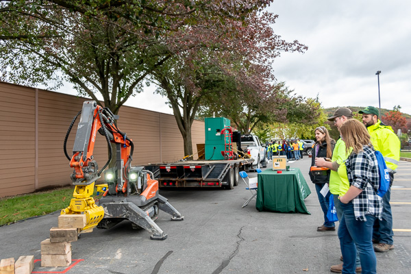 Forrester Environmental Inc. enthralls guests with its robotic co-worker.