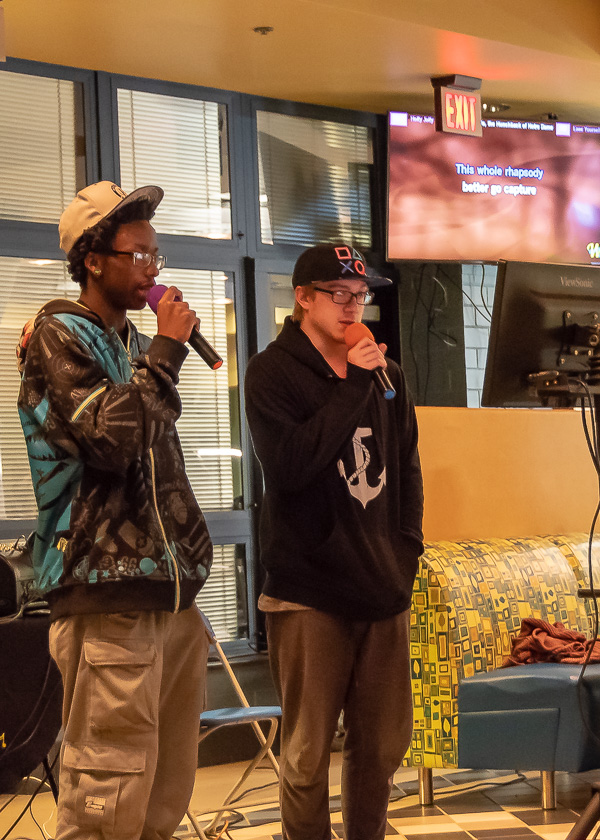 Singers channel their inner Eminem in a rendition of 