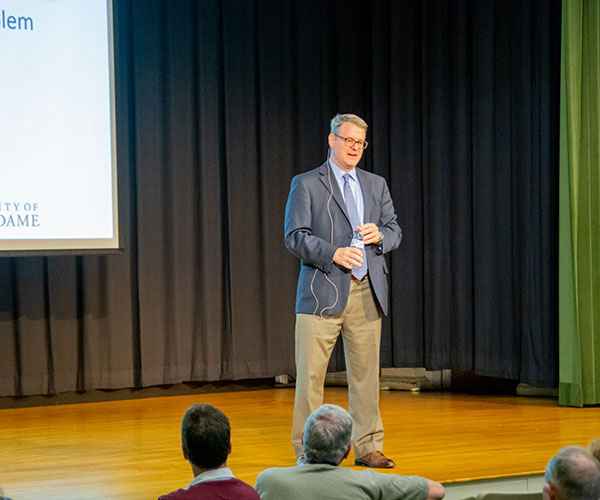 A dialogue with the audience