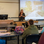 Faherty provides ideas to Hospitality Beverage Management Service and Controls students about their own beverage menu ideas.