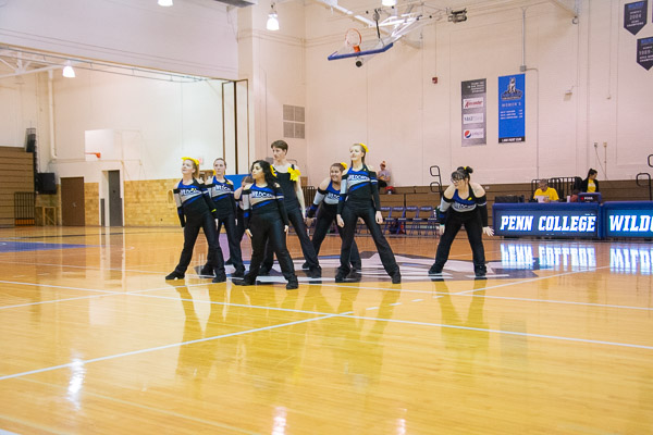 Dance Team members show off the routines they've practiced and polished.