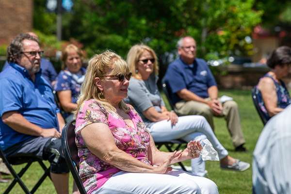 The annual retirees ceremony allows the campus community to say 
