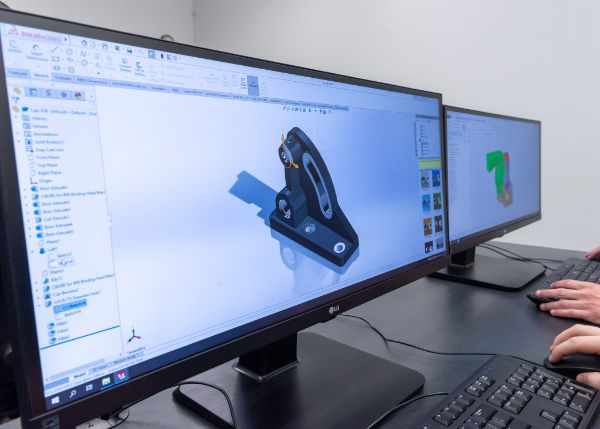 Several programs within the School of Engineering Technologies at Pennsylvania College of Technology employ SolidWorks for computer-aided design. Recently, 13 Penn College students earned various levels of SolidWorks certifications.