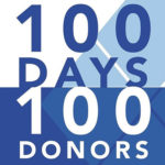 "100 Days 100 Donors"