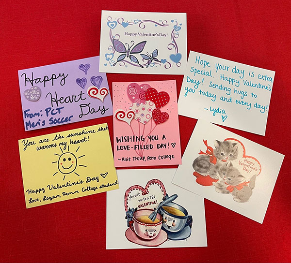 Handwritten messages, lovingly rendered