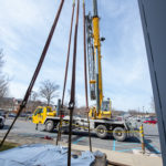Allison Crane & Rigging brought a fleet of heavy-duty equipment to facilitate offloading of the equipment ...