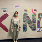 Keara M. Hess, assistant group leader at the CLC (and a 2020 alumna of the college's early childhood education major) espouses civility and consideration.