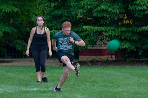 A Dropkick Murphys fan adds some Celtic 
