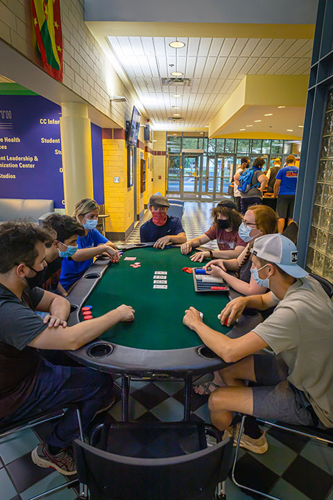 Another benefit to masking: It strengthens your poker face!