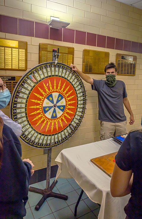 Place your bets; the money wheel's going for a spin!