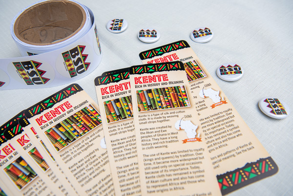 One of Penn College's newest student organizations – the Black Student Union – staffed a table, sharing information and promoting Juneteenth activities (Sept. 17-18).