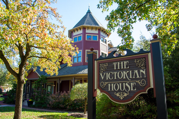 ... The Victorian House serves as an attractive campus centerpiece throughout the year.