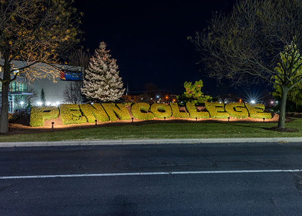 Think this is pretty now? Wait'll you see it shining through a snowy blanket! 