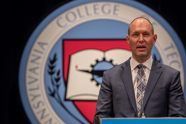 Noting Penn College's profound impact on his life, Imes encouraged graduates to take advantage of the dozens of ways to foster their Wildcat pride: 