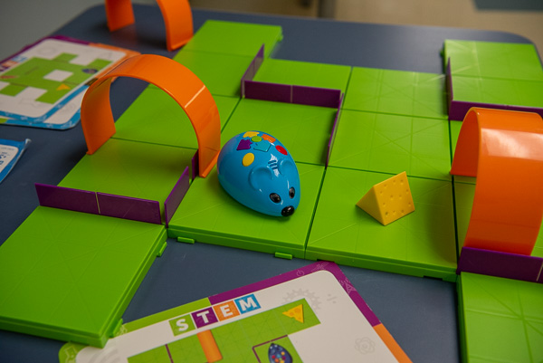 The vendor space includes a Code & Go Robot Mouse Activity Set, among the items available to educators through BLaST IU 17’s Innovation Lending Library.