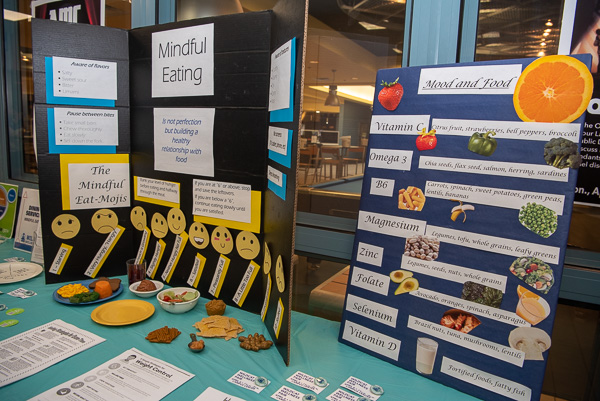 Connecting food and mood, Dining Services offers insights.
