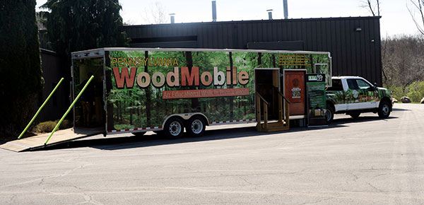 The Pennsylvania WoodMobile, offering 