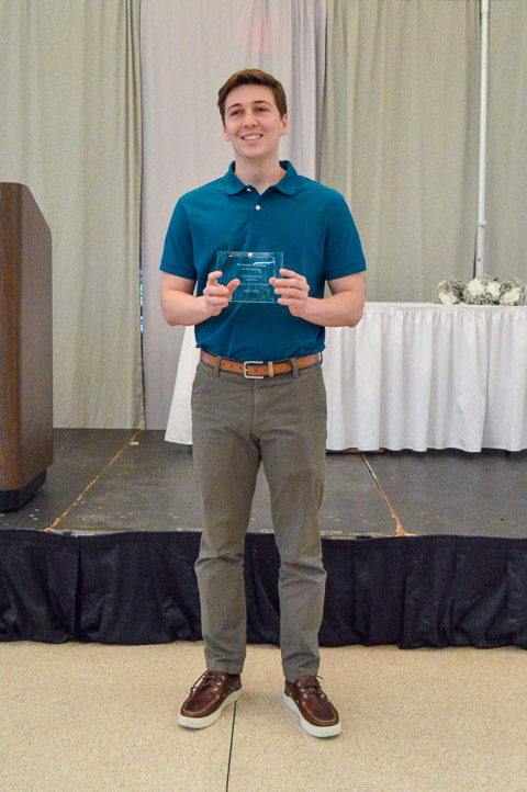 Tanner Jasen Layne, a member of Phi Mu Delta pursuing a degree in information assurance and cyber security, is 2021-22's Fraternity Scholar of the Year.