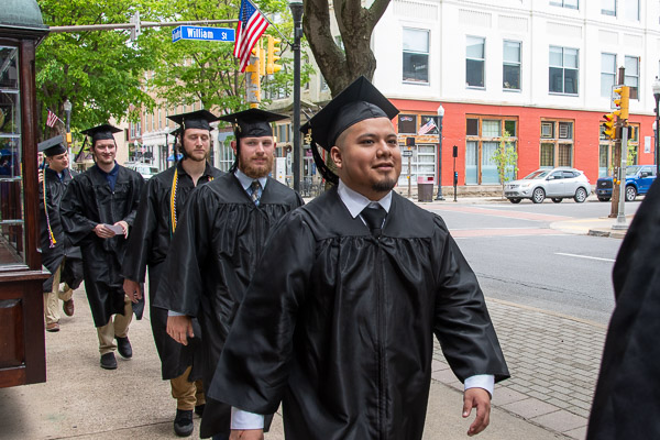 Rounding the corner on their way to bachelor’s degrees