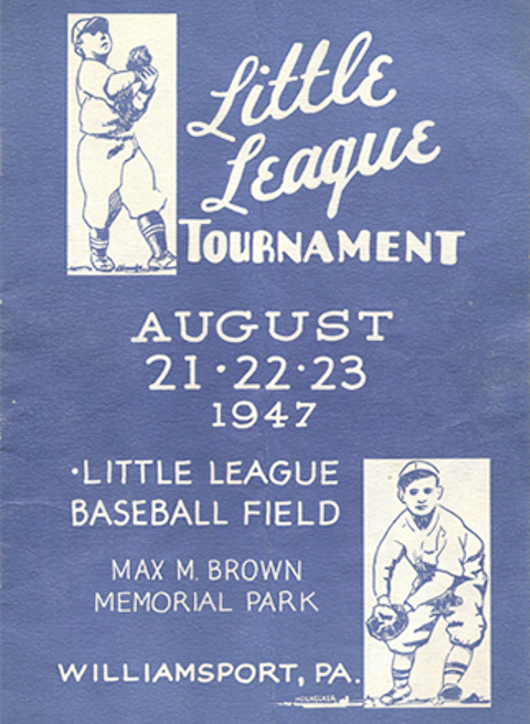 Where it all began: The exhibit includes a program from the inaugural tournament in 1947.