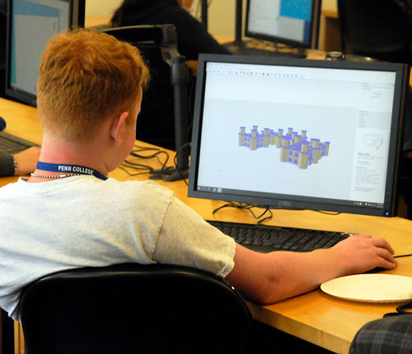 Using SketchUp and other 3D modeling software, campers were challenged to design their 