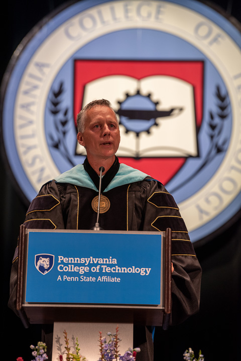 In his first commencement as president, Reed turned his immediate focus to the Summer 2022 class: 
