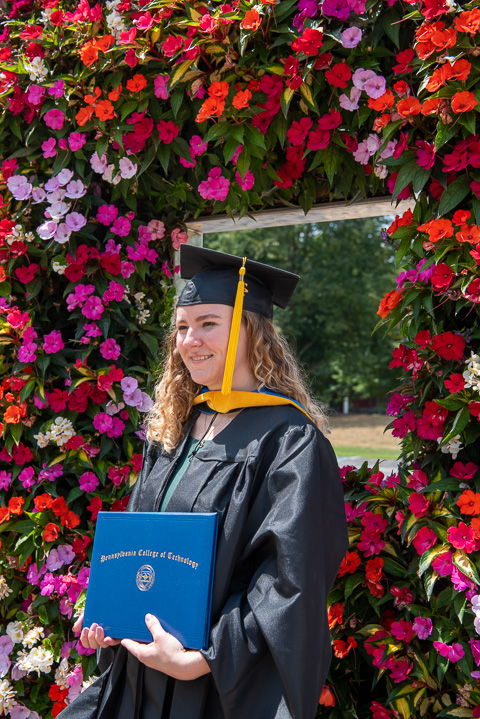 Say it with flowers: You've done well, Amanda Christina Lisi! The Montoursville resident is one of the college's history-making bachelor's/master's graduates in physician assistant studies.  