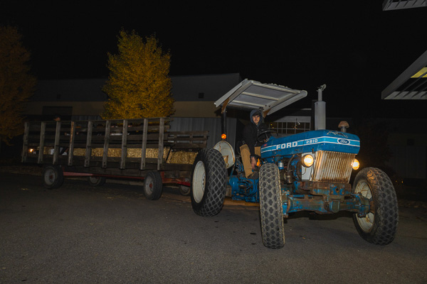 One of Penn College's active and involved student organizations – the Service & Operation of Heavy Equipment Association – provided family-friendly hayrides outside the Arc Asylum and again at the Fall Fest.