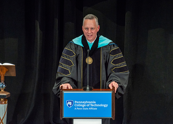 In his inaugural address, President Reed reinforces the college's student-centered calling: "Our primary goal – which I seek to perpetuate in my service as president – is to place our graduates in the most competitive position to achieve long-term success, while meeting the current needs of employers in business and industry. To accomplish this, we must always place mission above self."