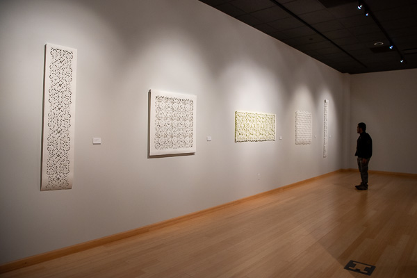 The exhibition and gallery offer a quiet, contemplative experience.