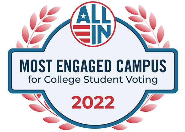 Penn College earns voting-related 'Most Engaged Campus' status