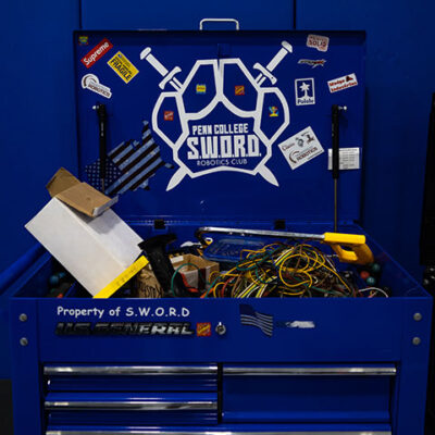 A SWORD tool chest is stocked with gadgets and gizmos a-plenty ...