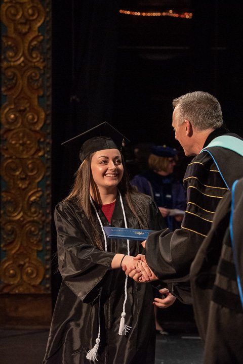 Deanna M. Mancuso, a human services & restorative justice graduate, cheerfully embarks on her next challenge