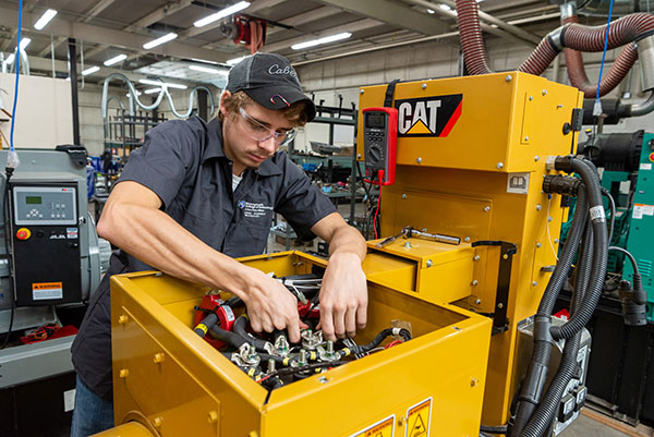 Cleveland Brothers Equipment Co. is continuing its historic support of Pennsylvania College of Technology, pairing power generation students with certified Caterpillar technicians under a collaborative mentorship agreement. 